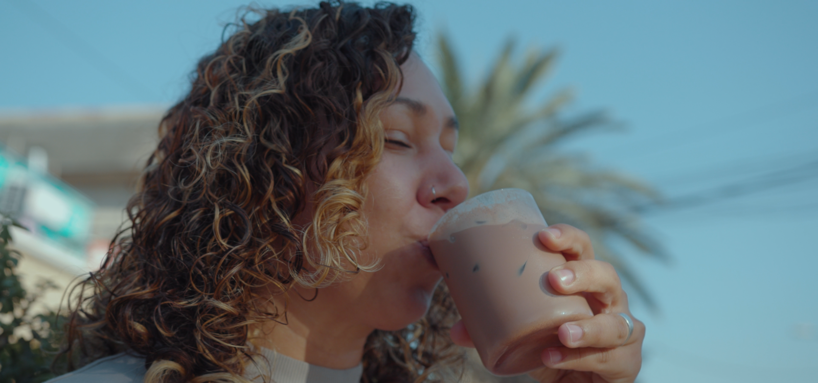 El chocolate también se toma frío