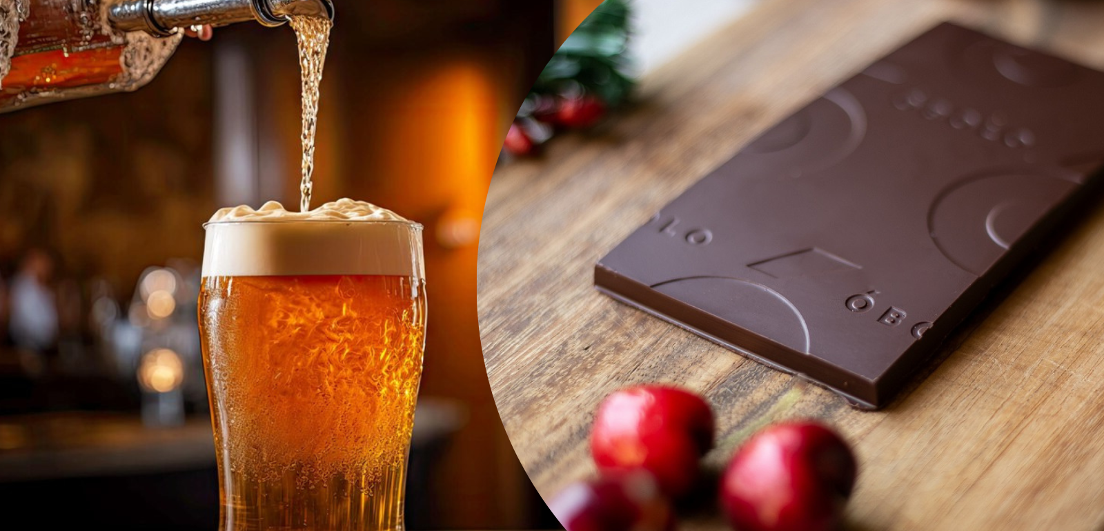 Maridaje de cerveza y chocolate