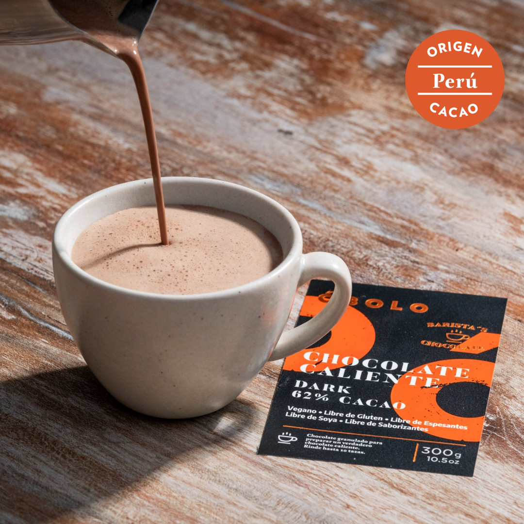 Chocolate Caliente - DARK 62% CACAO PERÚ (Equilibrado/Profundo)