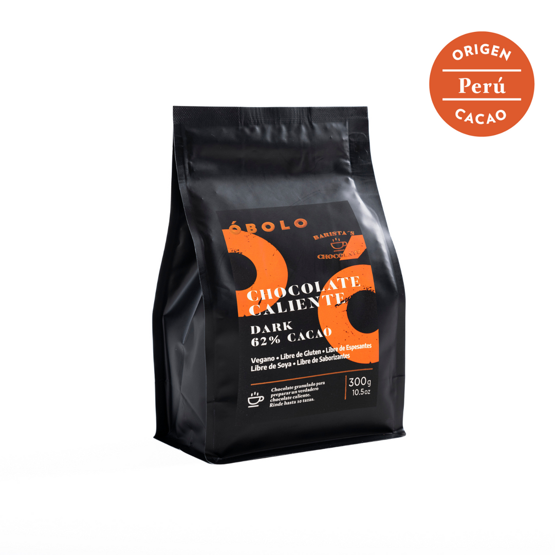 Chocolate Caliente - DARK 62% CACAO PERÚ (Equilibrado/Profundo)