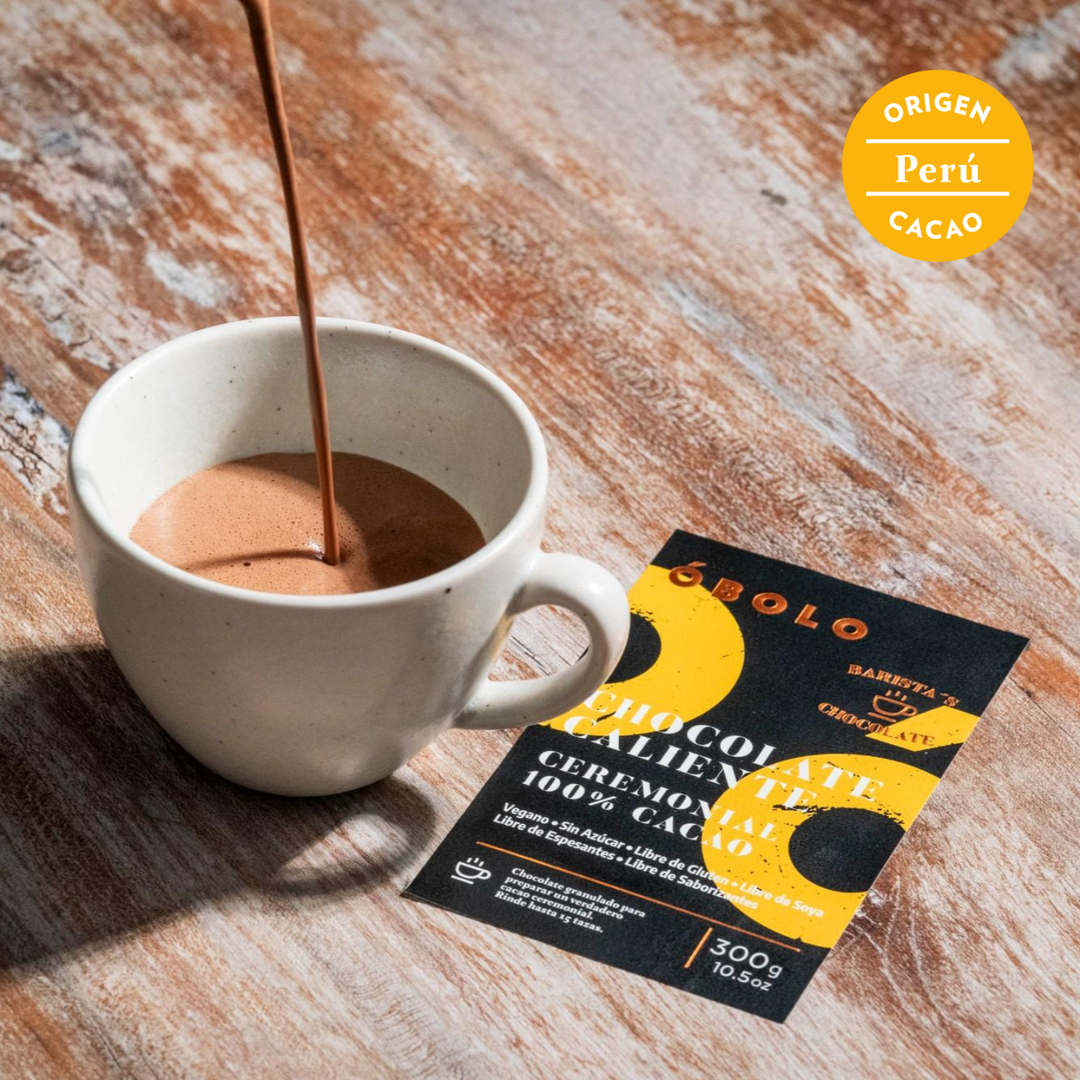 Chocolate Caliente - CEREMONIAL 100% CACAO (Intenso/Puro)