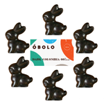 Pack Conejos de Pascua Dark 60% Colombia Cacao Vegano 100g
