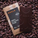 BARRA CHOCOLATE 100% CACAO SOBRE GRANOS DE CACAO- OBOLO CHOCOLATE