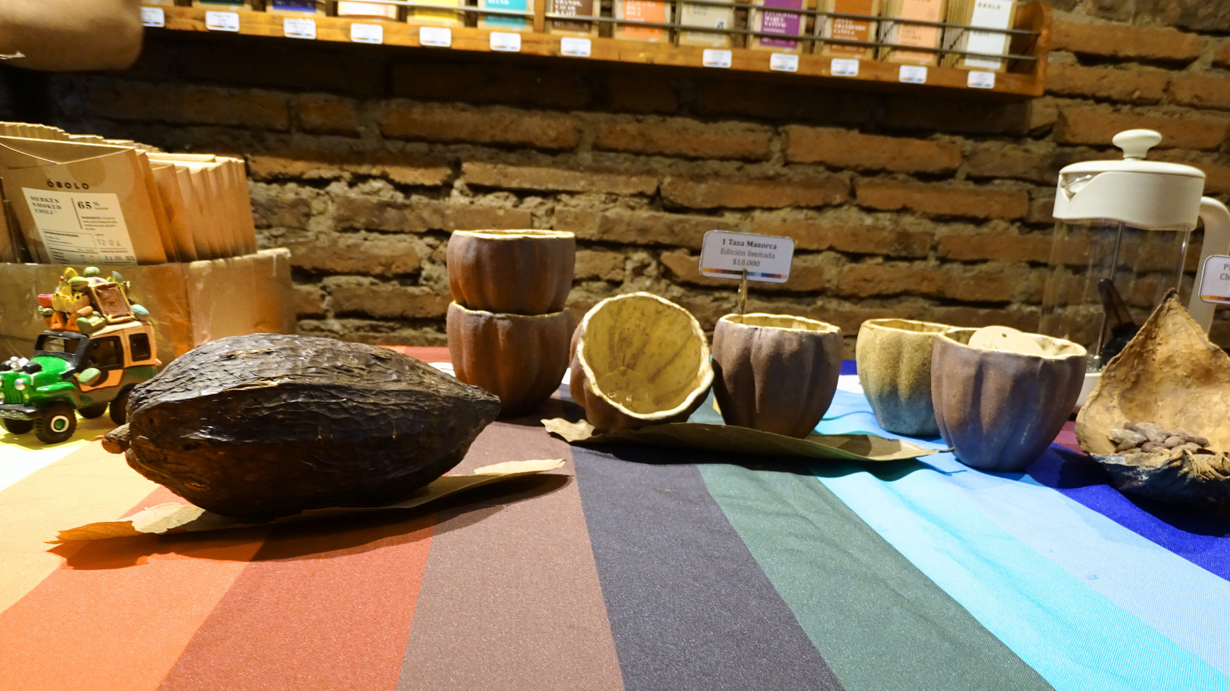 Una taza con alma de cacao