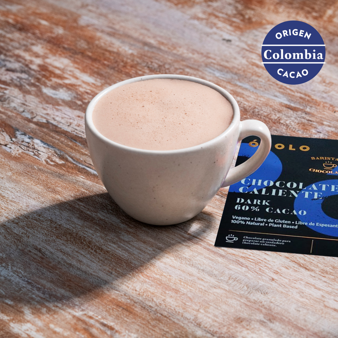 Chocolate Caliente - DARK 60% CACAO COLOMBIA (Ligero/Dulce)