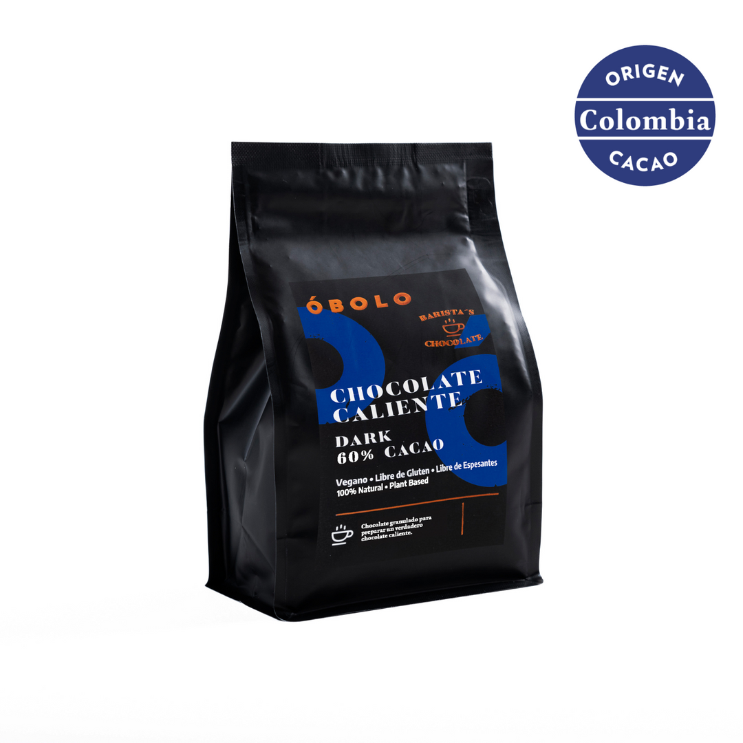 Chocolate Caliente - DARK 60% CACAO COLOMBIA (Ligero/Dulce)
