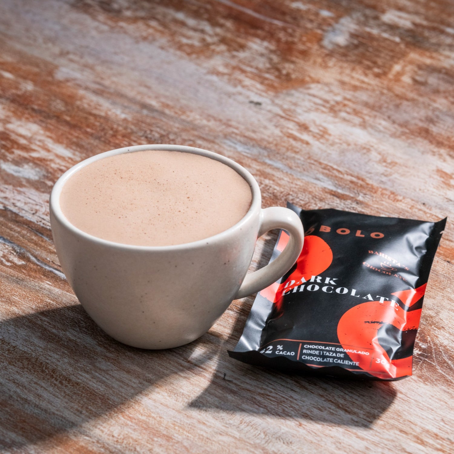 Chocolate Caliente - Dark 62% Cacao. 8 Sachets 30gr