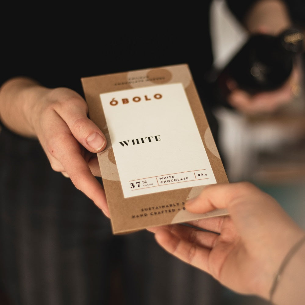 CHOCOLATE BLANCO 37% CACAO  SÓLO 3 INGREDIENTES SIN SOYA